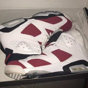 Like New Jordan Retro 6 “Carmine”
